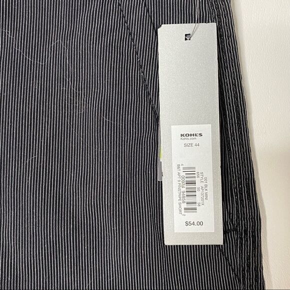 Apt 9 | Big And Tall Pinstriped  Shorts - Picture 2 of 5